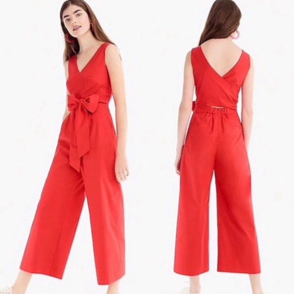 J. Crew Pants - Stunning Red Jumpsuit